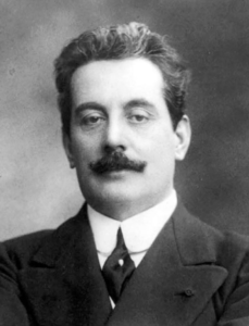 Portrait of Giacomo Puccini